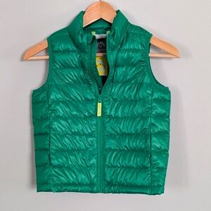 Green Puffer Vest